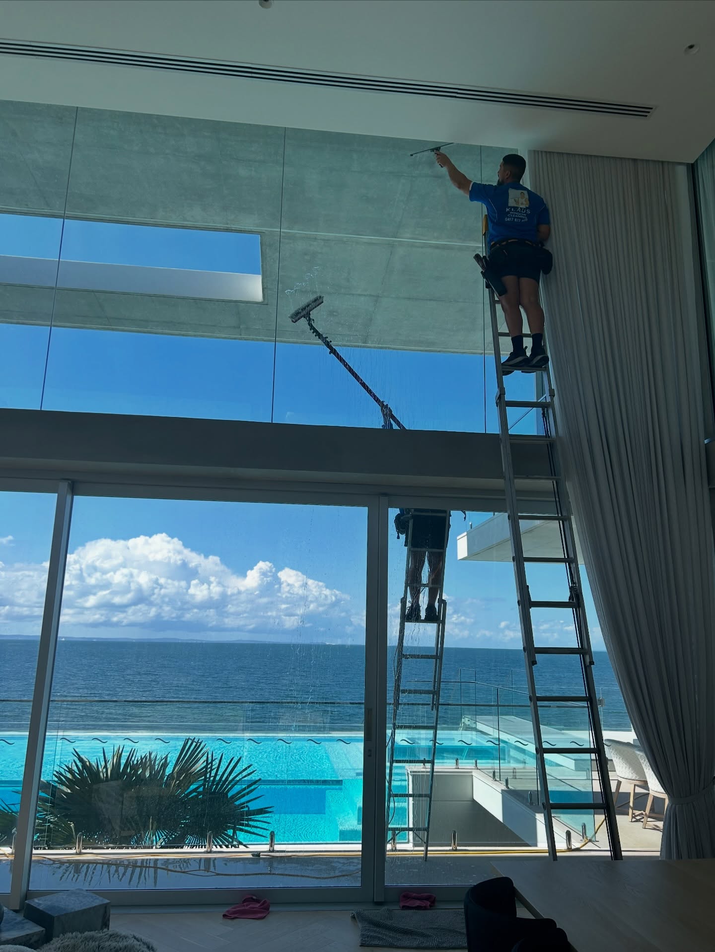 Blue's Cleaning team